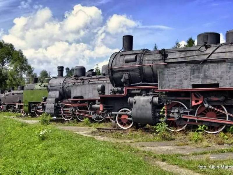 Skansen taboru kolejowego w Chabówce